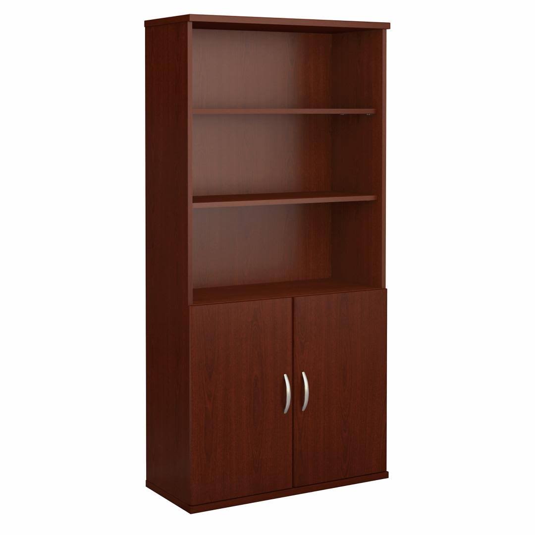 36W 5 Shelf Bookcase with Doors I823520