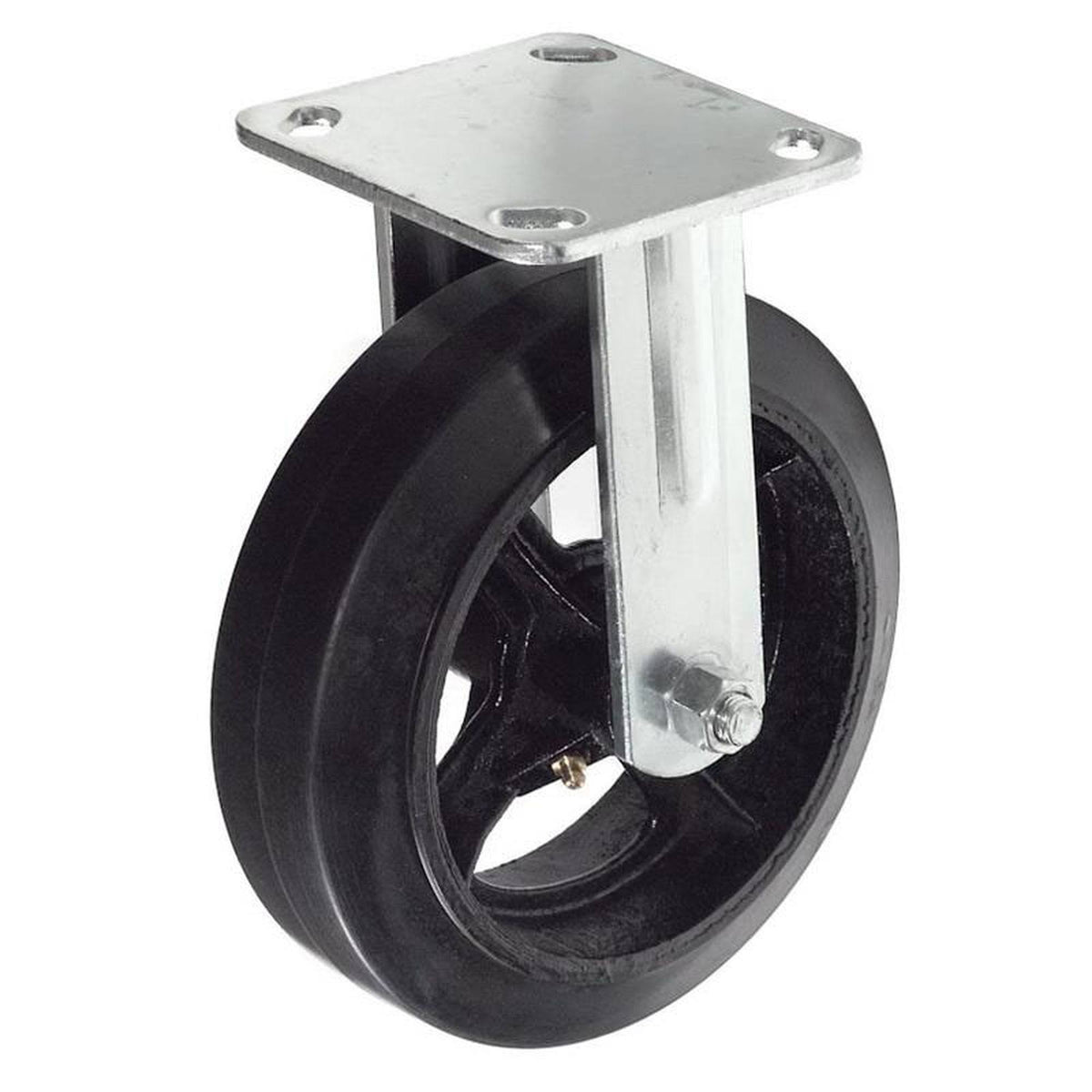 8x22 Plate Mold on Rubber Caster M74924