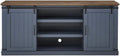 Navy Walnut TV Media Stand O514