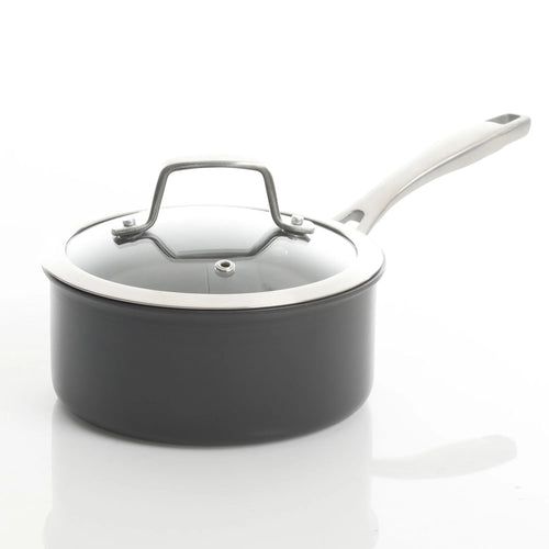 10-Piece Hard Anodized Cookware Pots and Pans Set C18519