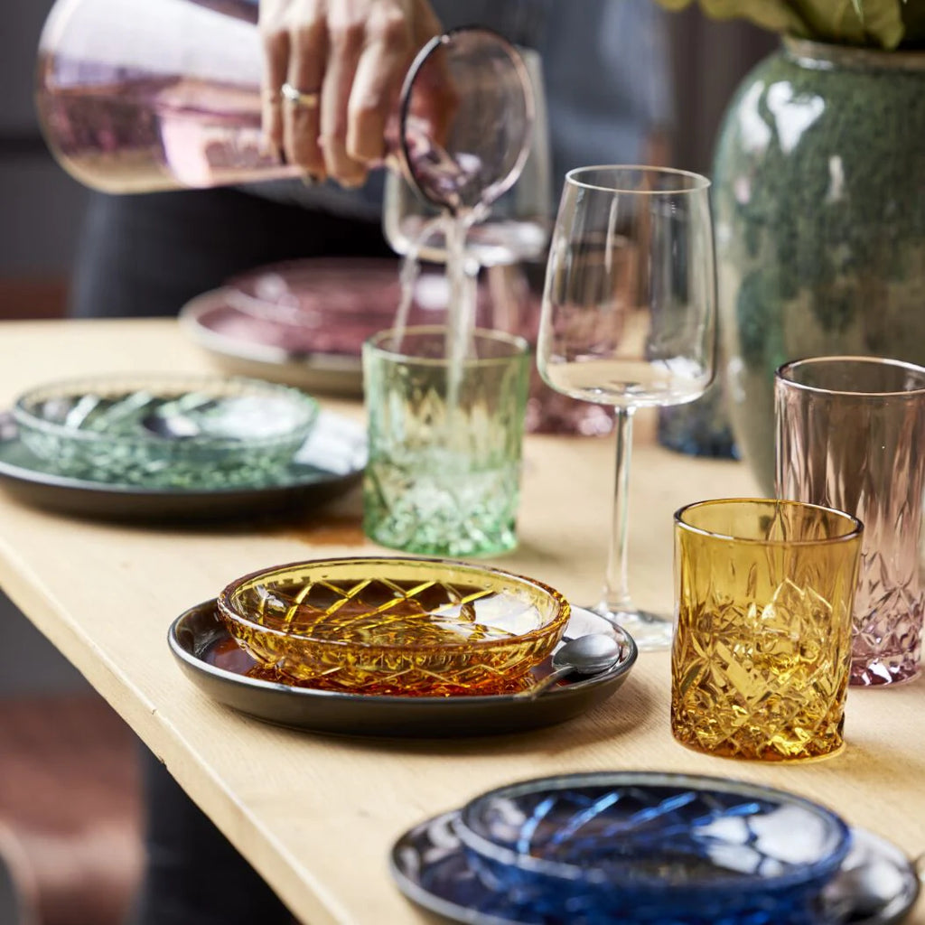 Amber Whisky Glass 4pcs G68091