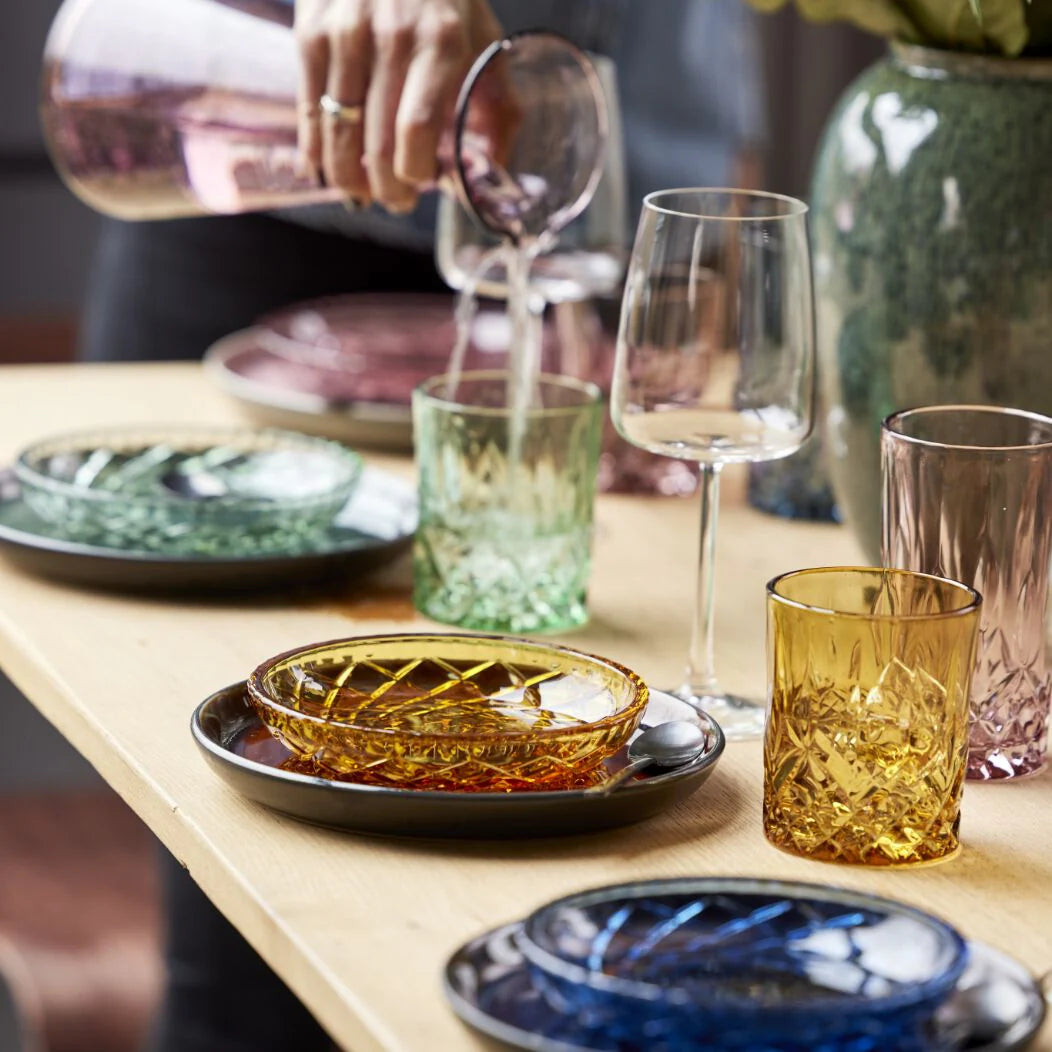 Amber Whisky Glass 4pcs G68091