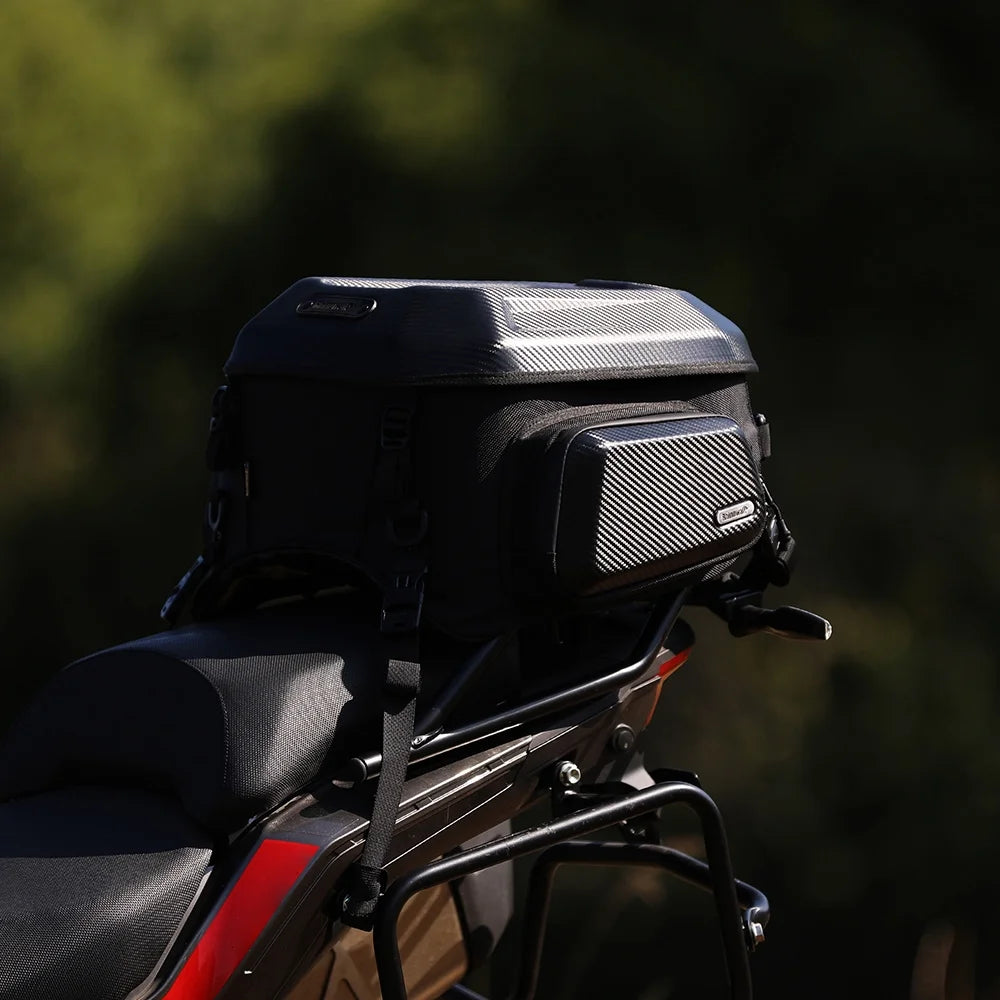 Expandable Motorcycle Rearseat Bag 23-35L T557