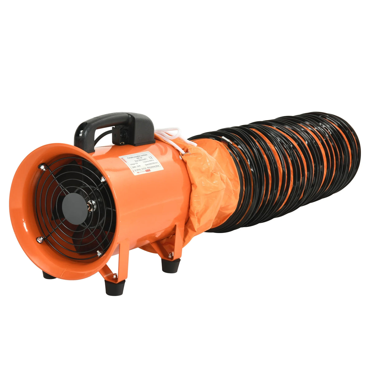 8" Utility Blower Extractor Fan with 16ft Duct Hose J165281