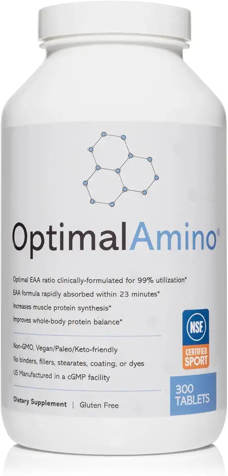300 Count Essential Amino Acid Supplement Tablets C824772