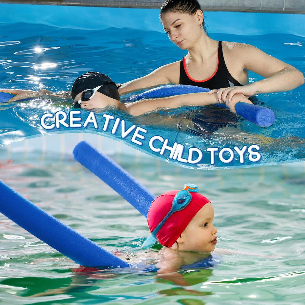 8 pieces Jumbo Swimming Pool Noodle Foam 55 Inch x 3.5 Inch Blue G497