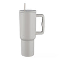 40 oz Insulated Stainless Steel Tumbler with Handle and Straw Lid A112185