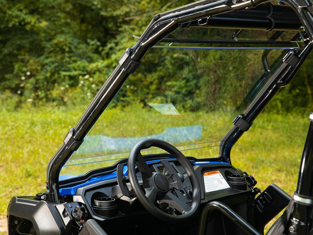 Heavy Duty Full Windshield 1/4 Thick Scratch Resistant Clear Polycarbonate B605