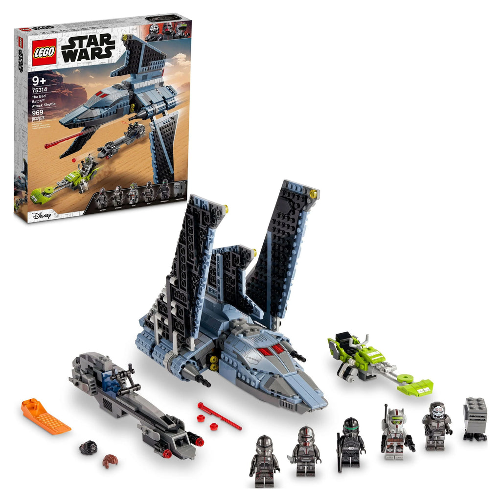 LEGO Star Wars Attack Shuttle Building Toy Set (969 Pieces) B439158