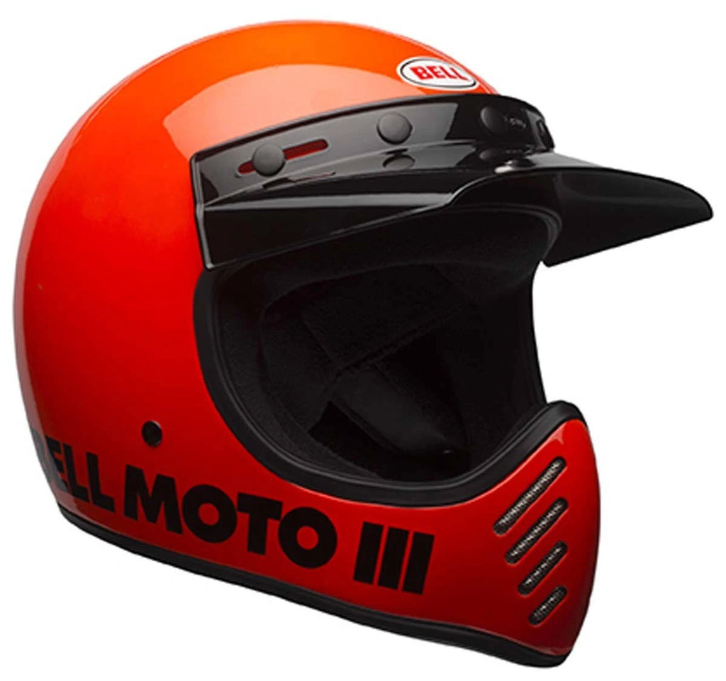 Matte/Gloss Blackout Moto-3 Helmet A62348