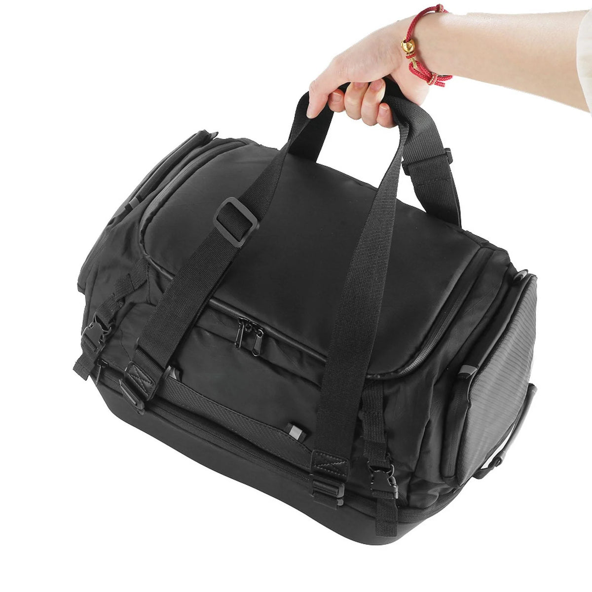 Black Waterproof Motorcycle Tail Bag I114