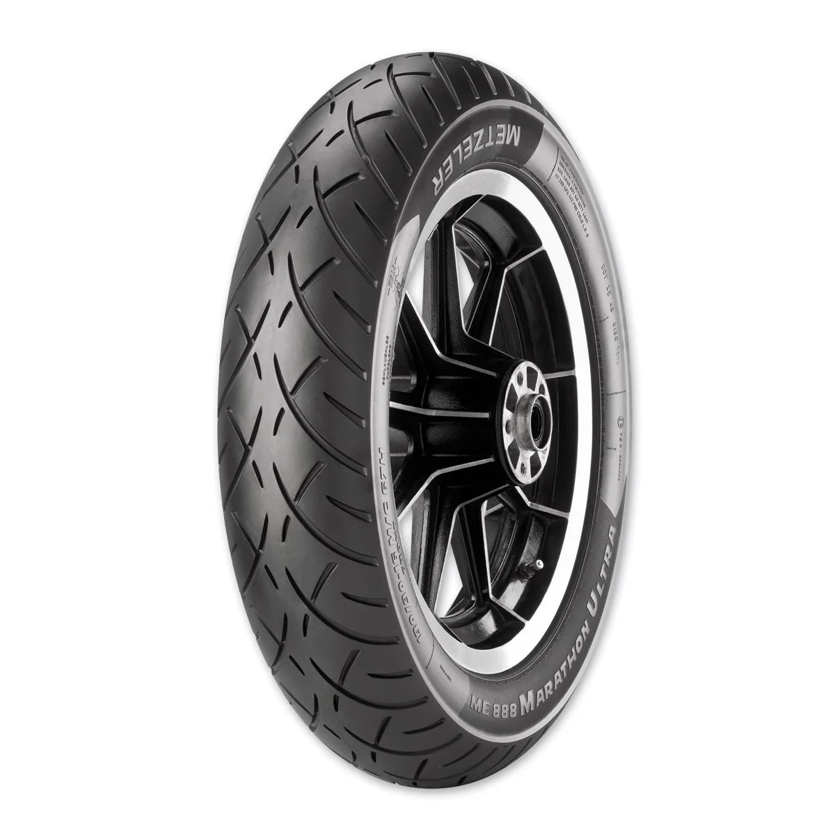 Front Motorcycle Tire 120/70B-21 Black Wall M212