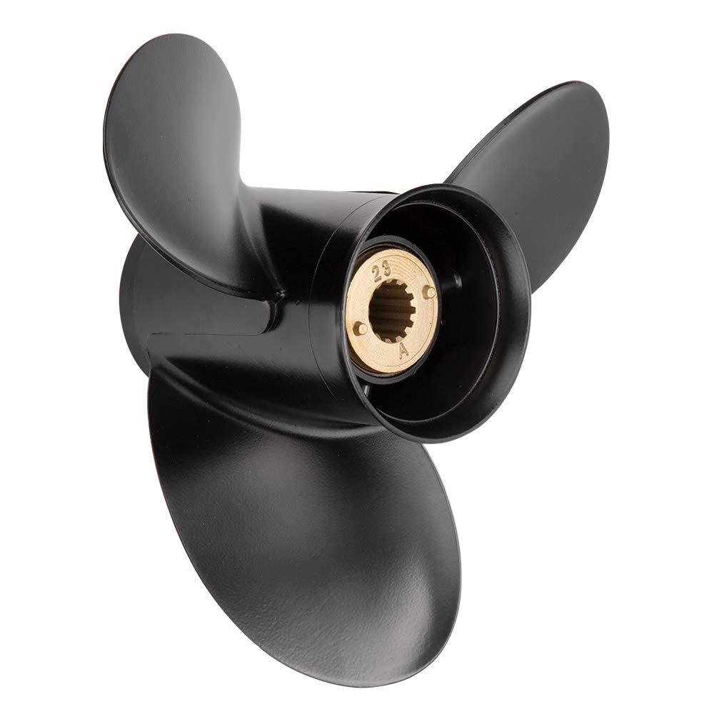 Aluminum Outboard Propeller, 13 Spline Tooth, RH E976