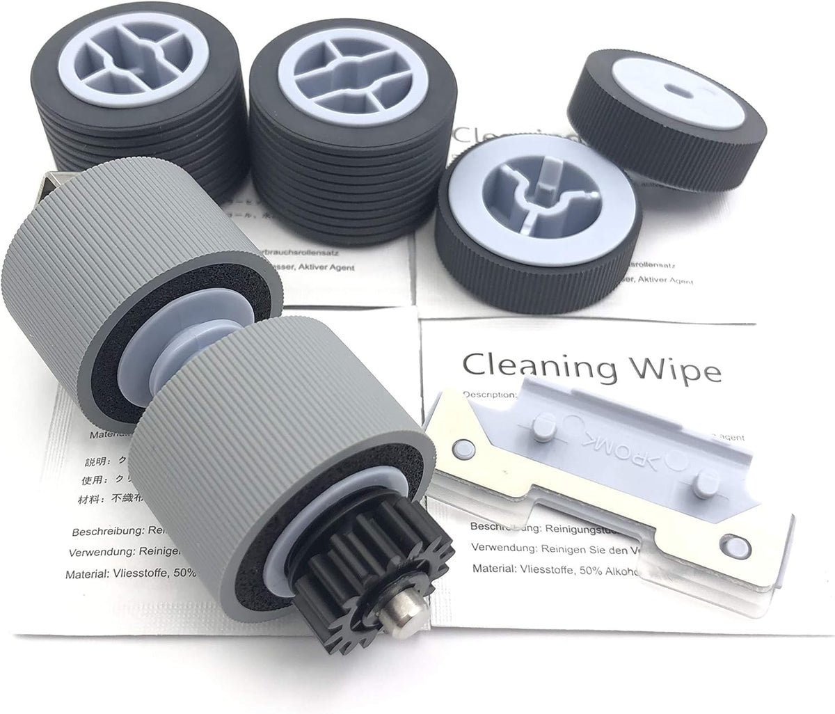 Pick Roller Set Separator Roller Set Brake Roller Separation Pad W55649