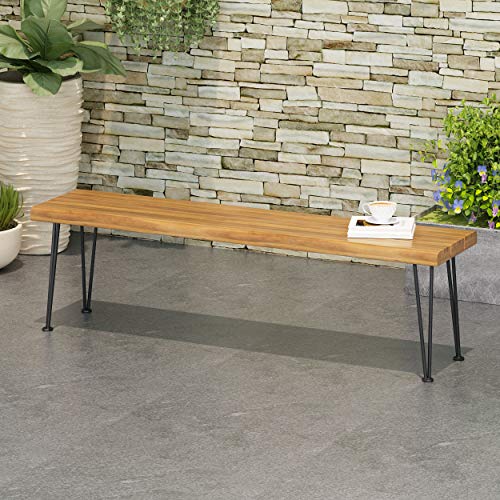 Acacia Wood Rectangular Patio Dining Table N600