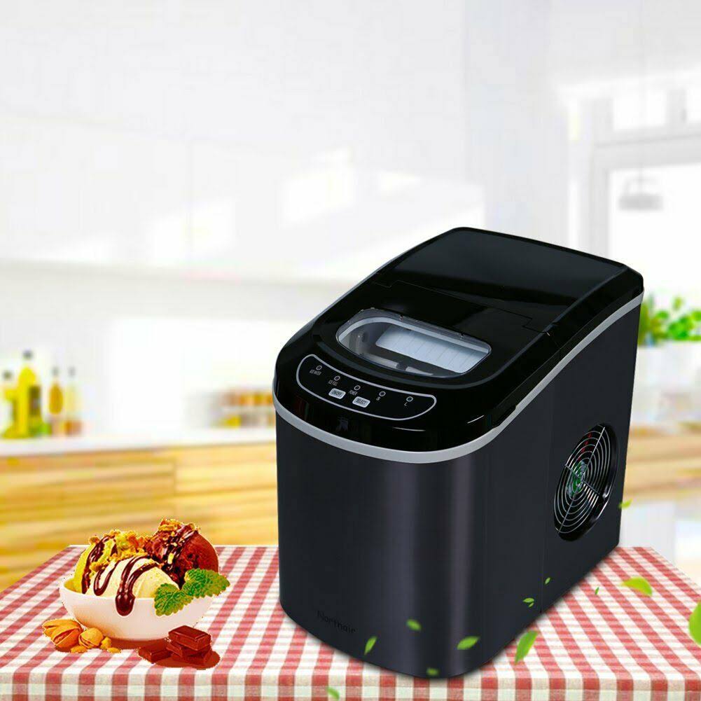 Stainless Steel Portable Countertop Ice Maker R8316