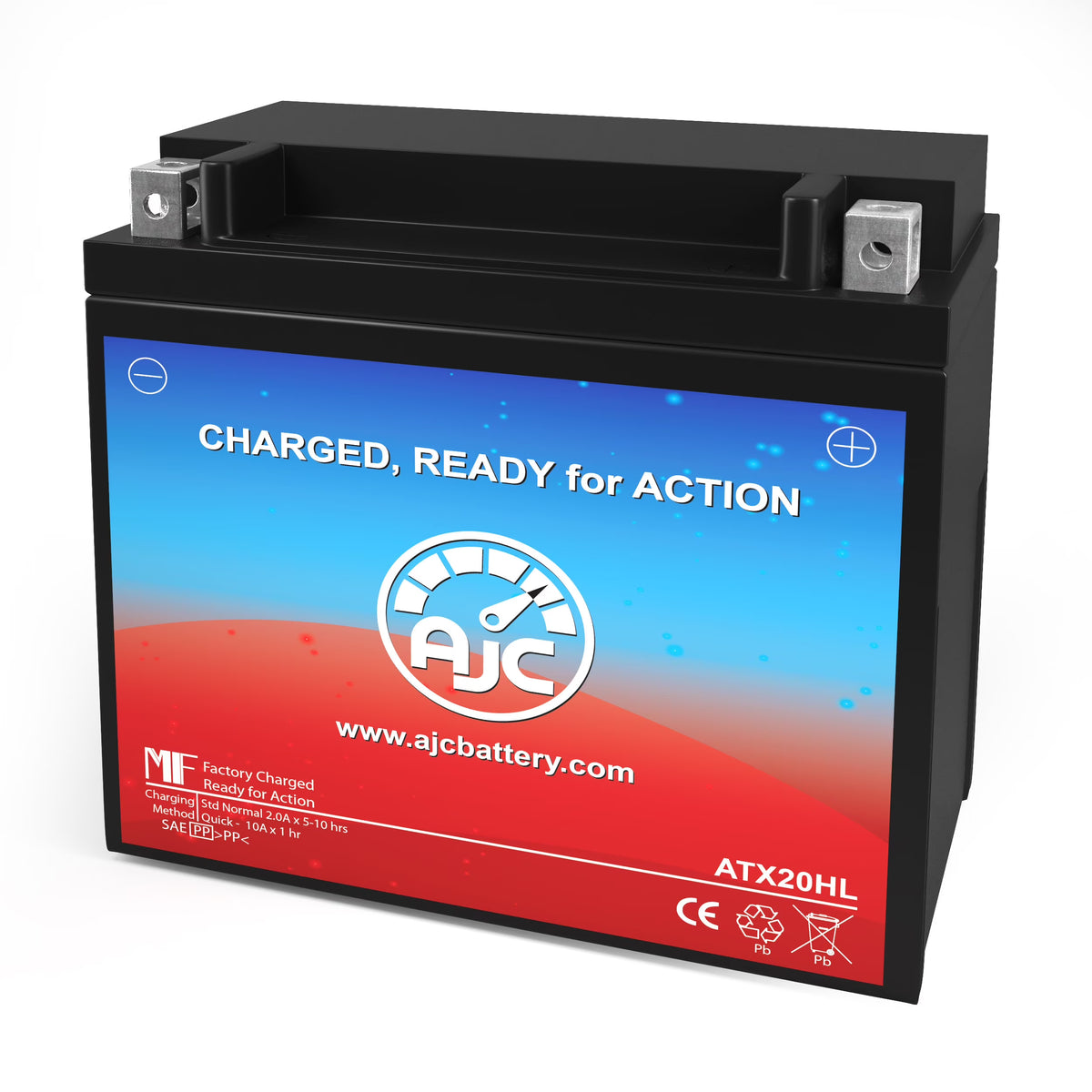 12V Snowmobile Replacement Battery J7605