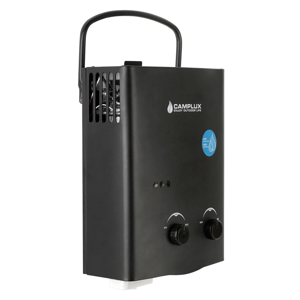 Outdoor Portable Propane Tankless Water Heater Black J7800