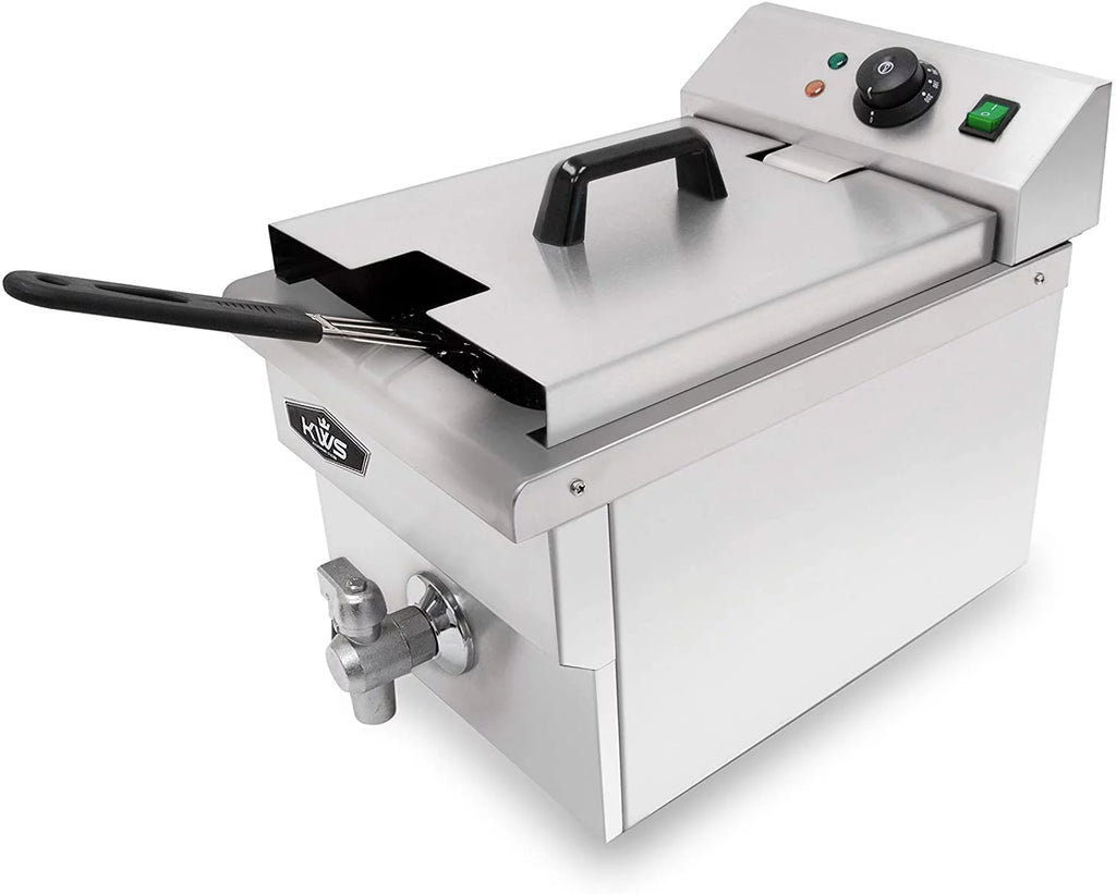 1750W 11.4L Stainless Steel Electric Deep Fryer L50584