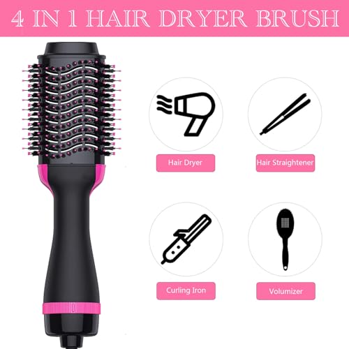 4 in 1 Hair Dryer and Styler with Ceramic Titanium Barrel L257