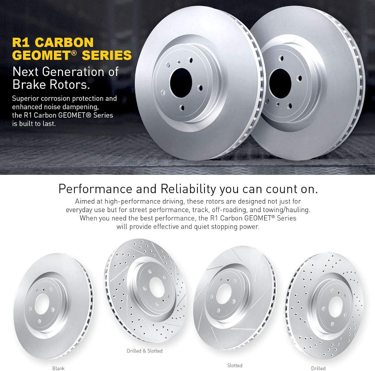 Rear Carbon Brake Rotors with Optimum OEp Pads Y7964