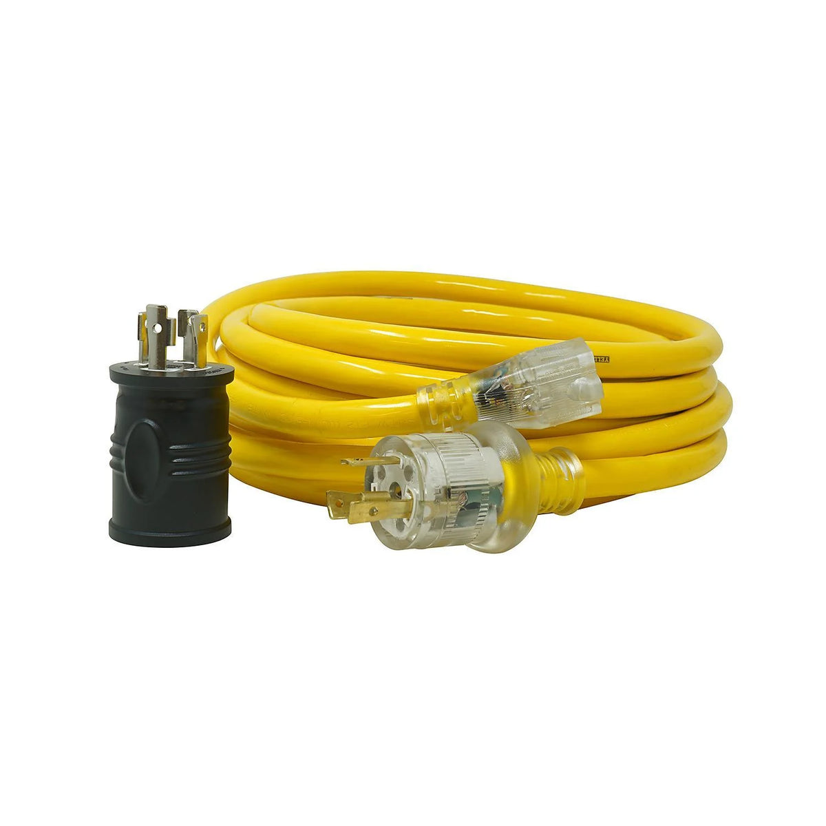 25 Ft. 10/3 15A Generator Cord with Adapter J2800