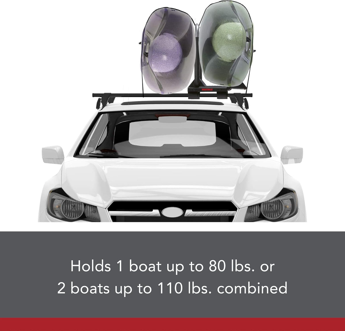 J-Style Fold Down Rooftop Kayak Carrier O512020