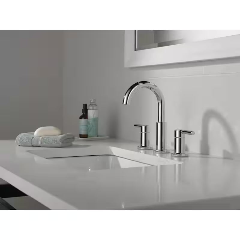 2-Handle Widespread Bathroom Faucet in Chrome K781