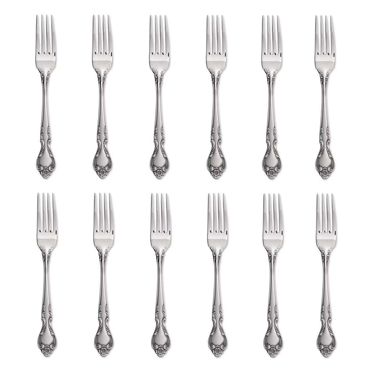 18/8 Stainless Steel Dinner Fork Set of Twelve V65968