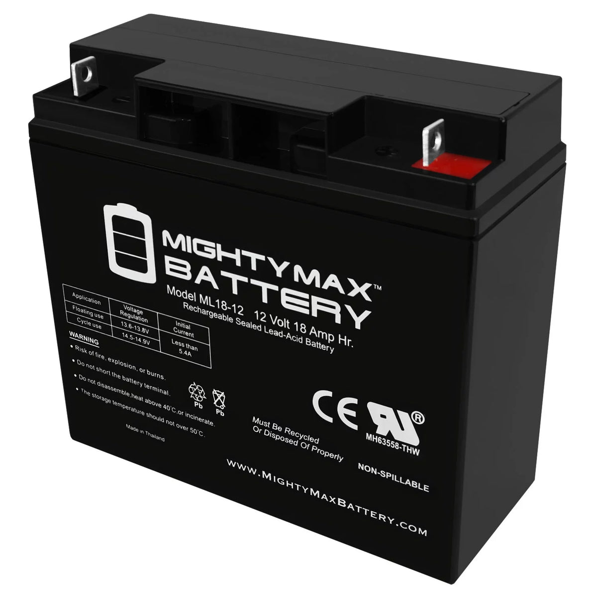 12V 18AH Sealed Lead Acid Battery H7231