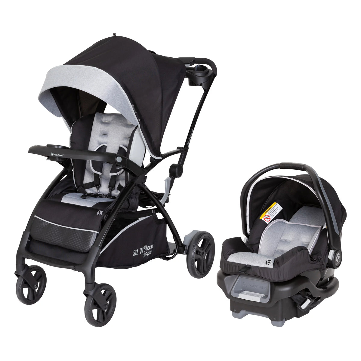Pink 5-in-1 Stroller J789
