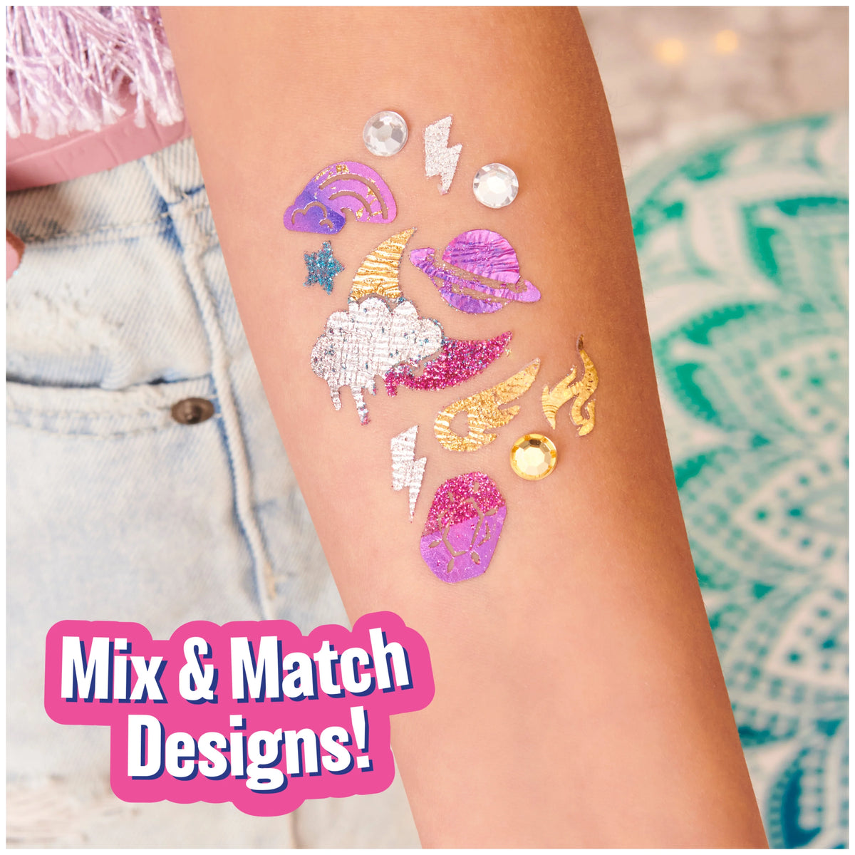 Shimmer Me Body Art with 4 Metallic Foils and 180 Designs G9799