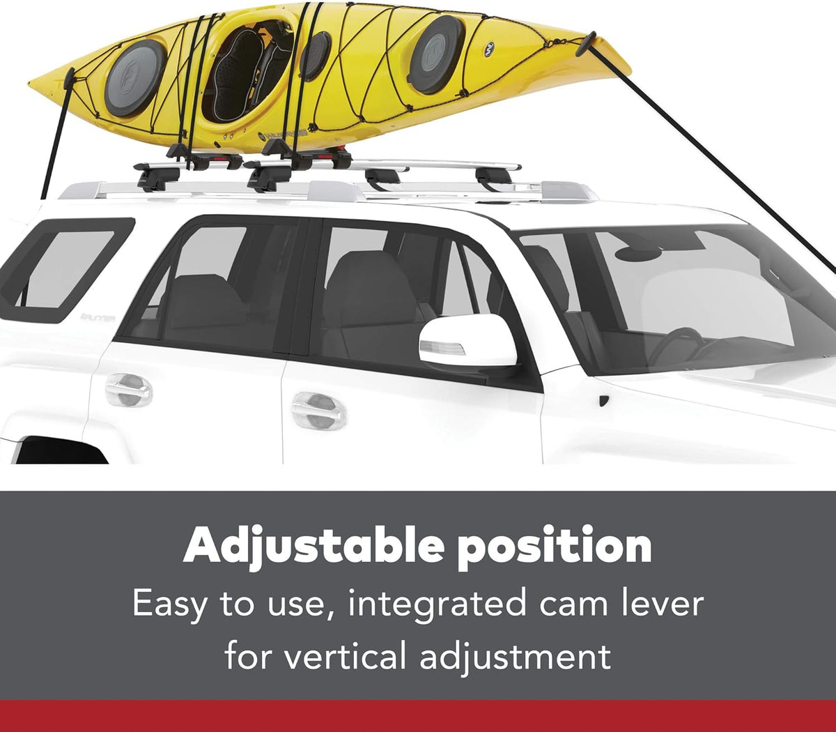 J-Style Fold Down Rooftop Kayak Carrier O512020