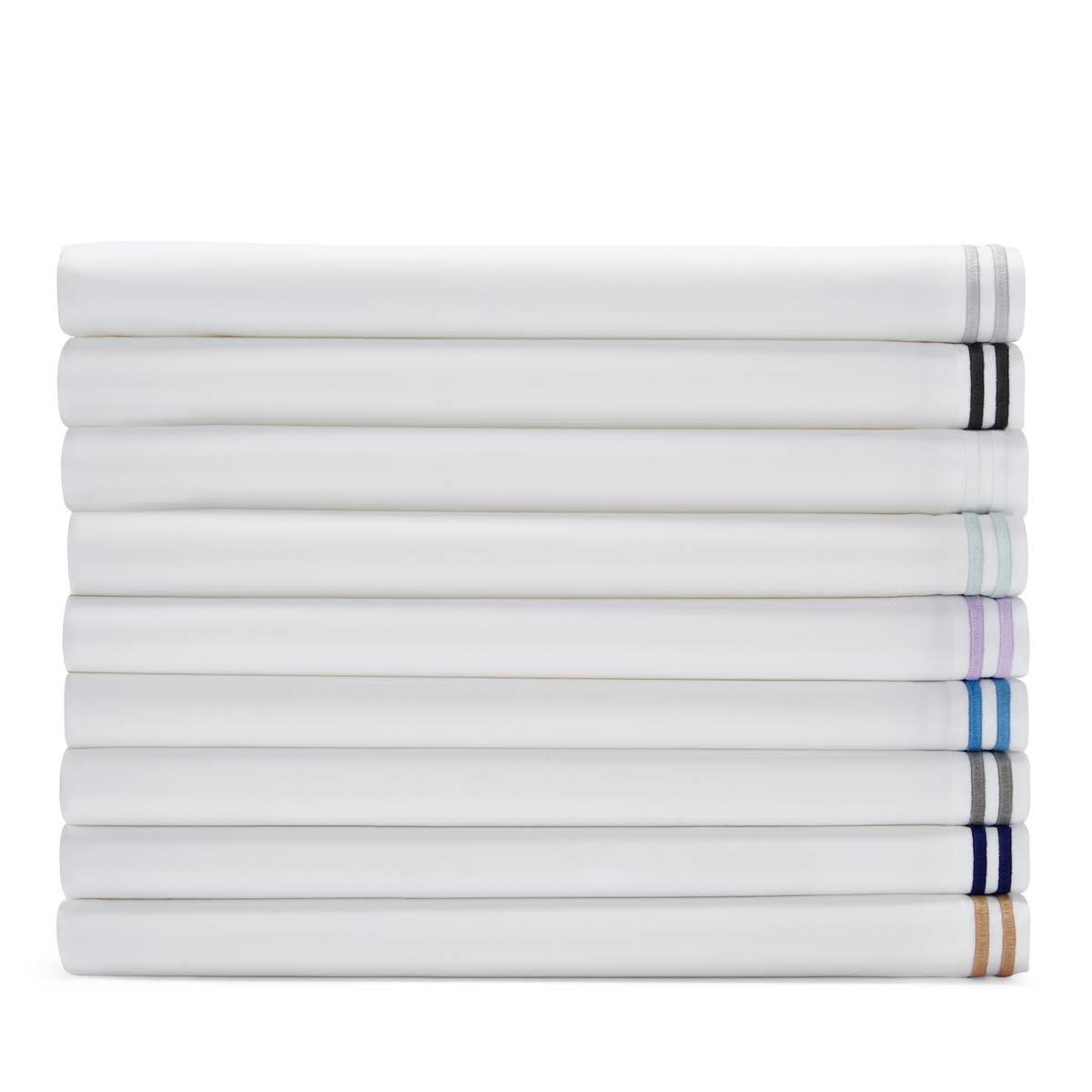 Italian Percale Twin Flat Sheet - Marine Navy K302599