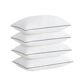 Cooling Bed Pillows King Pack of 4 Black P23657