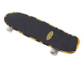 Black with Yellow Stripes Skateboard F3966