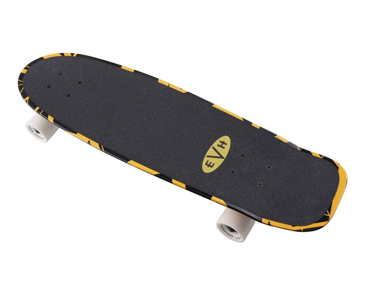Black with Yellow Stripes Skateboard F3966