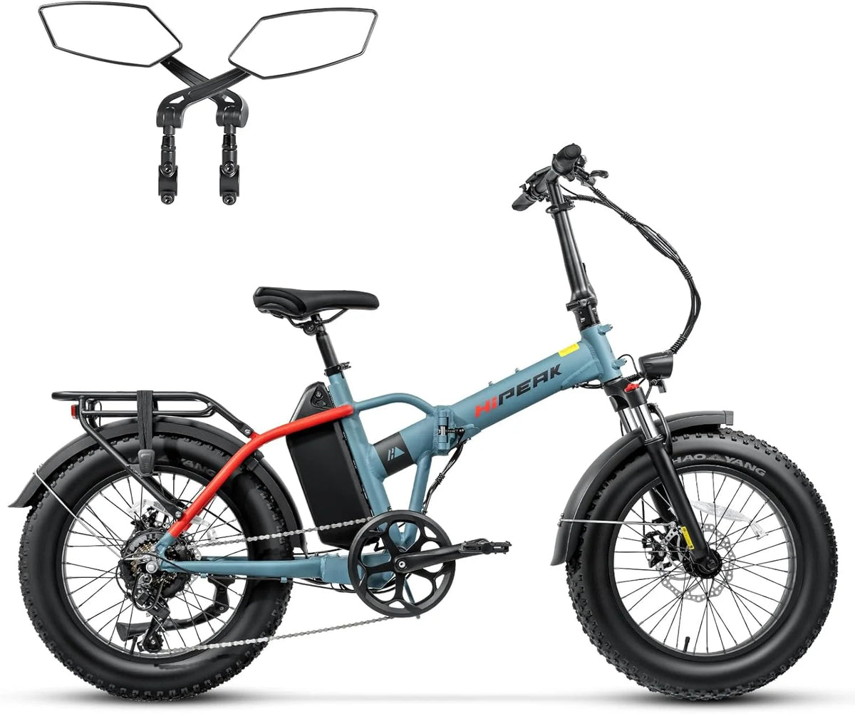 750W Folding Electric Bike 48V 15Ah Fat Tire V381934