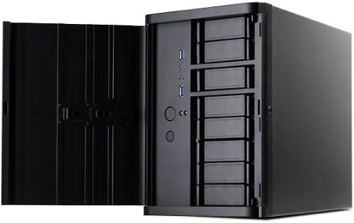 Black Mini-ITX Small Form Factor Computer Case J786326