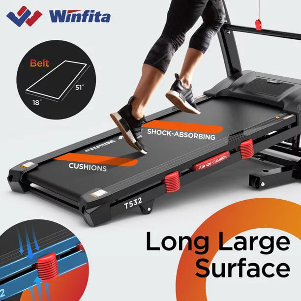 4.5 HP Folding Treadmill V812400