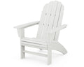 Vintage White Curveback Adirondack Chair K54113