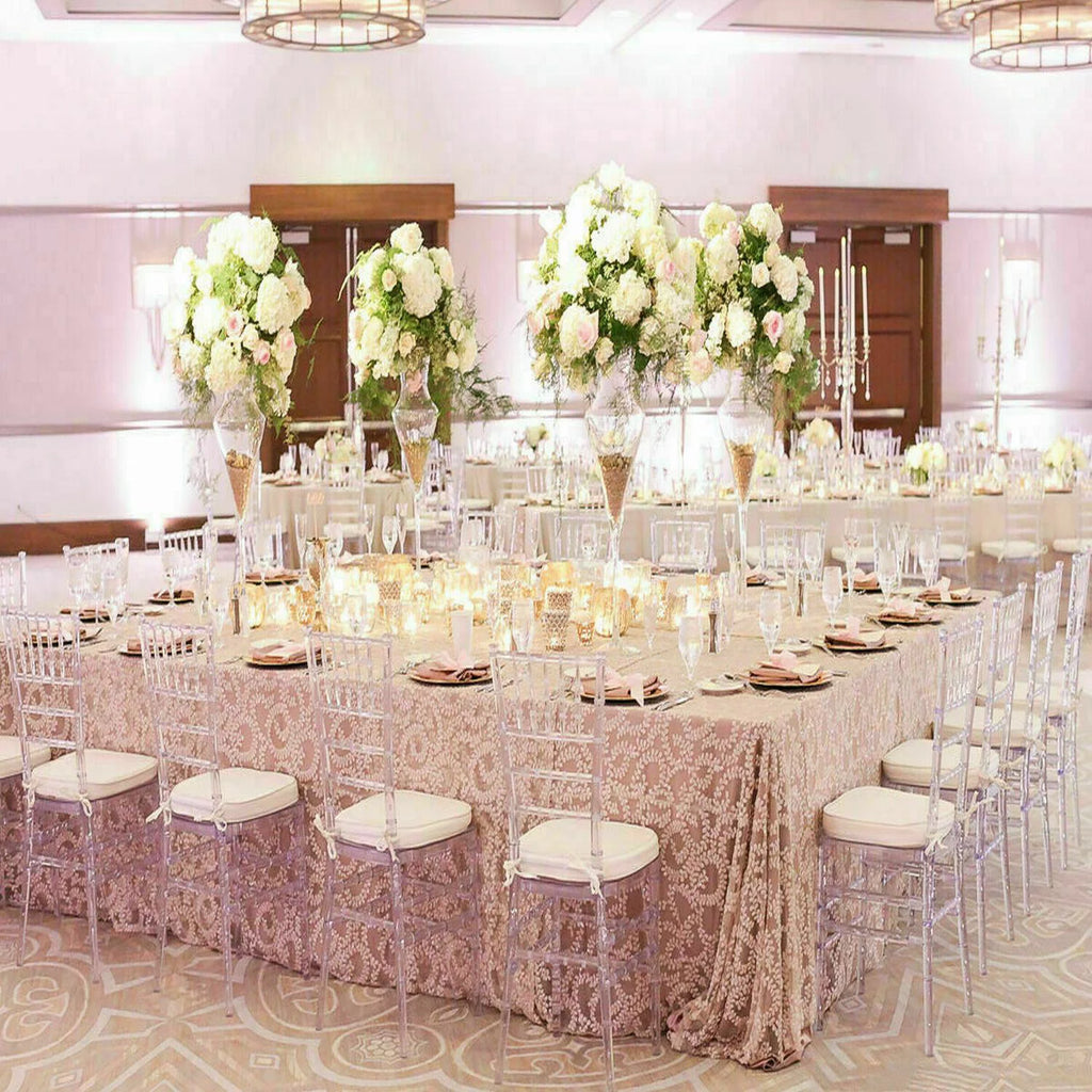 4 Pcs Stacking Clear Chiavari Chairs O285