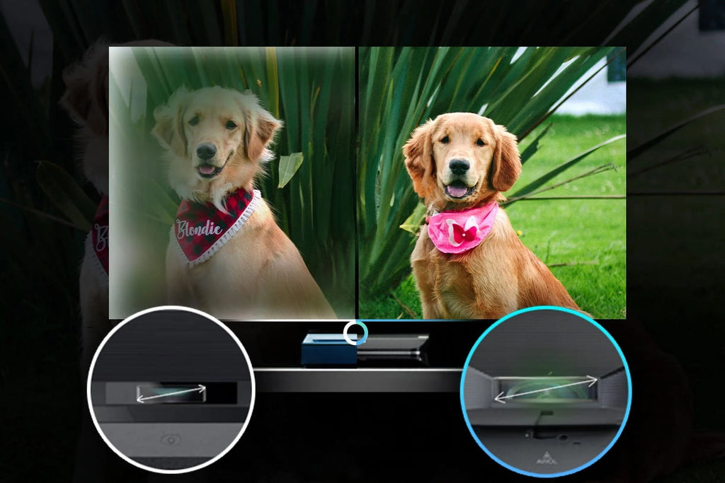 4K UHD Ultra Short Throw Triple Laser Projector with 2600 Peak Lumen I2827