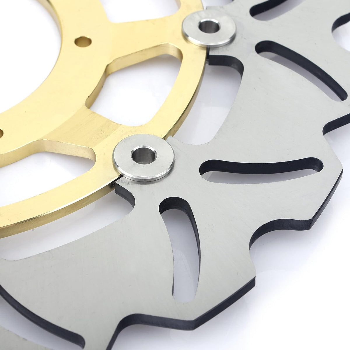 Front Rear Brake Discs Rotors and Pads for Honda CBR 600 RR 2007-2019 Gold Set K663