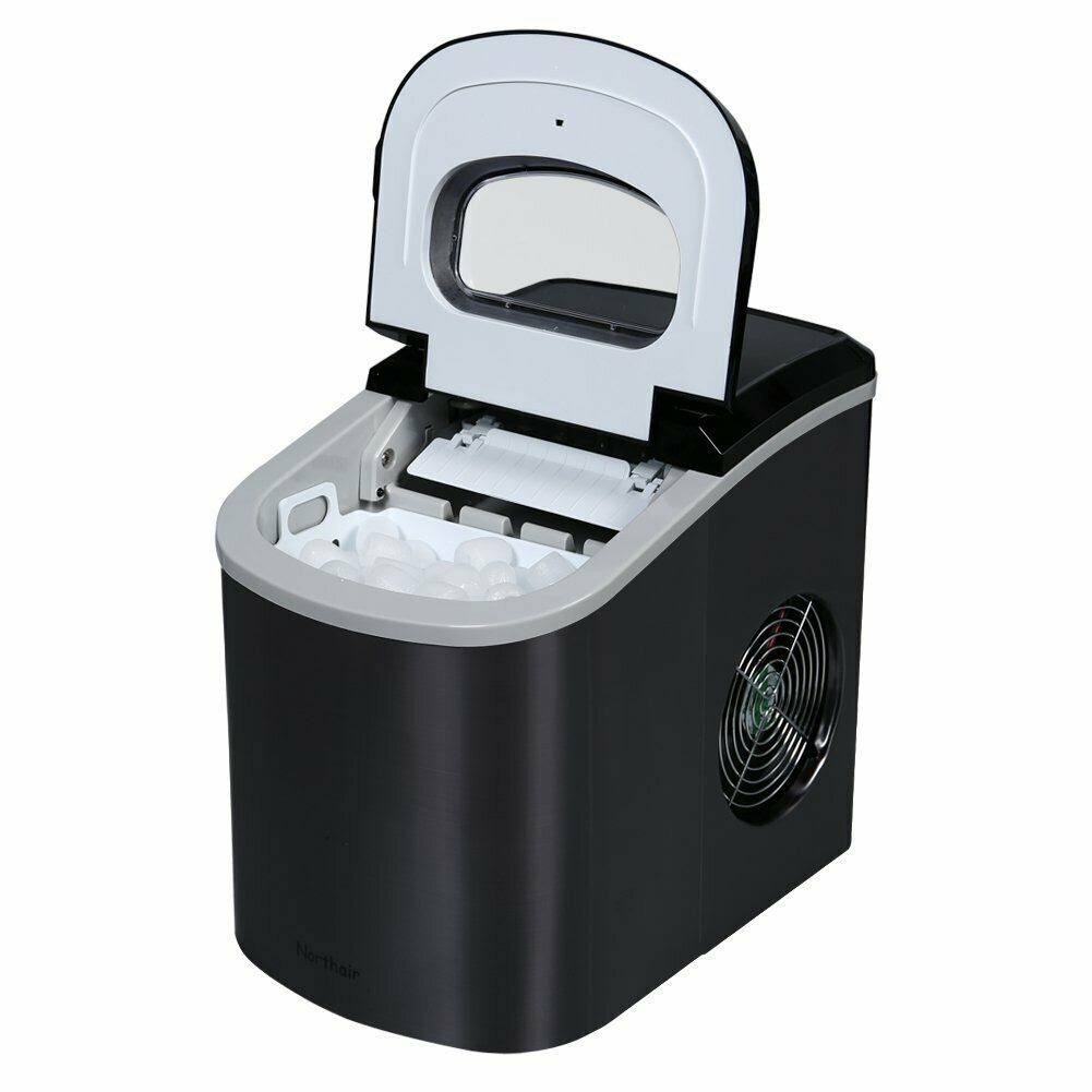 Stainless Steel Portable Countertop Ice Maker R8316