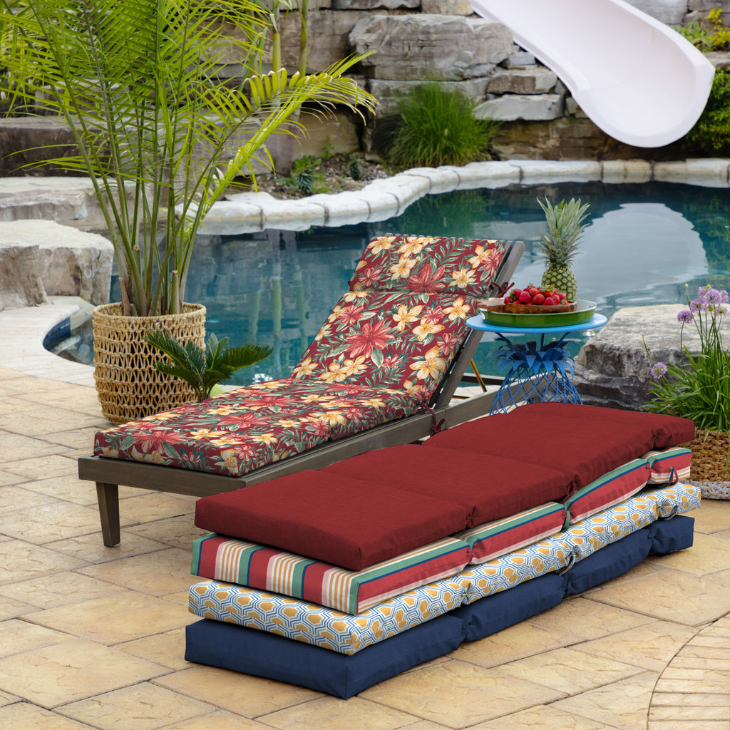 Outdoor Chaise Lounge Cushion 72 x 21 N822