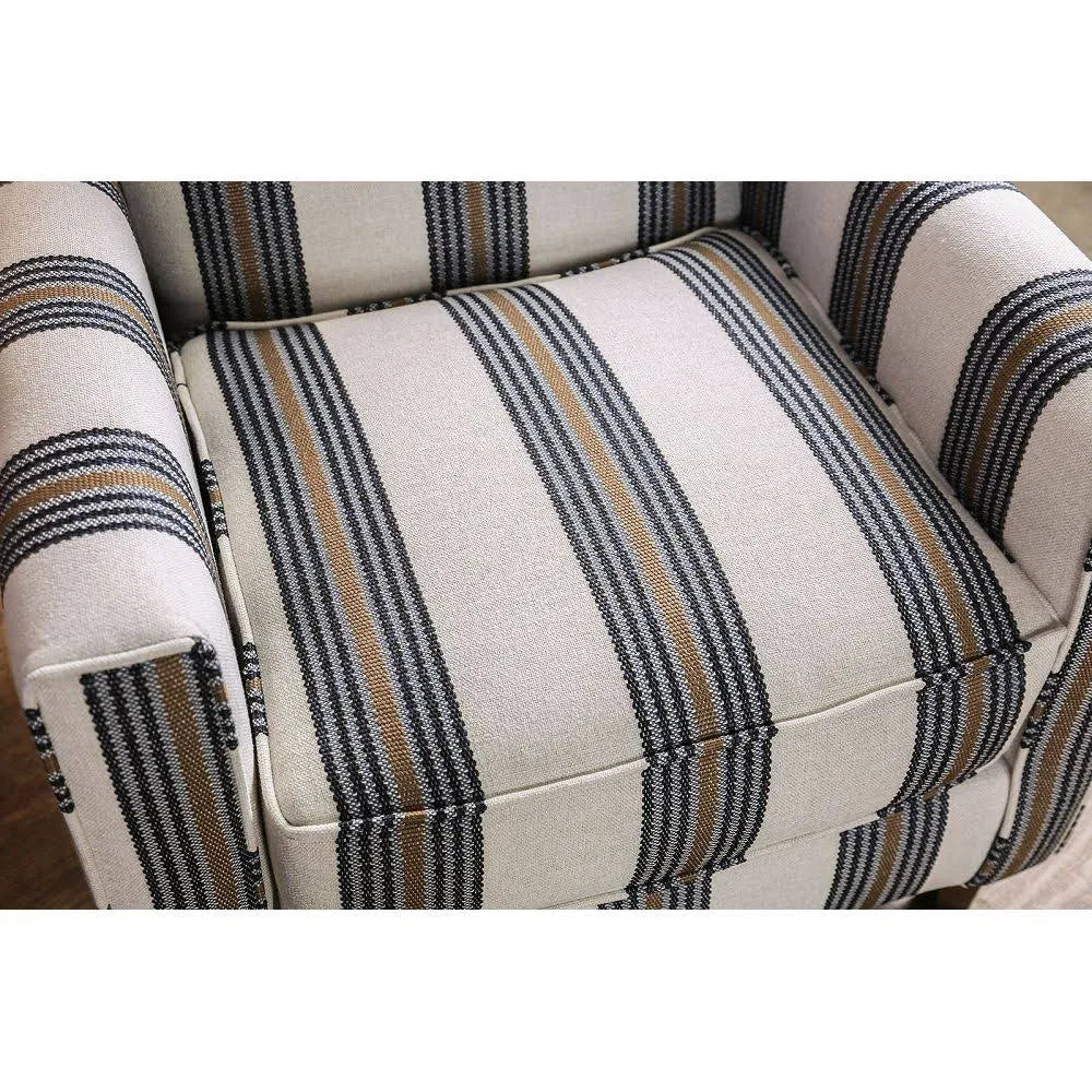 Beige Stripe Chair A830304
