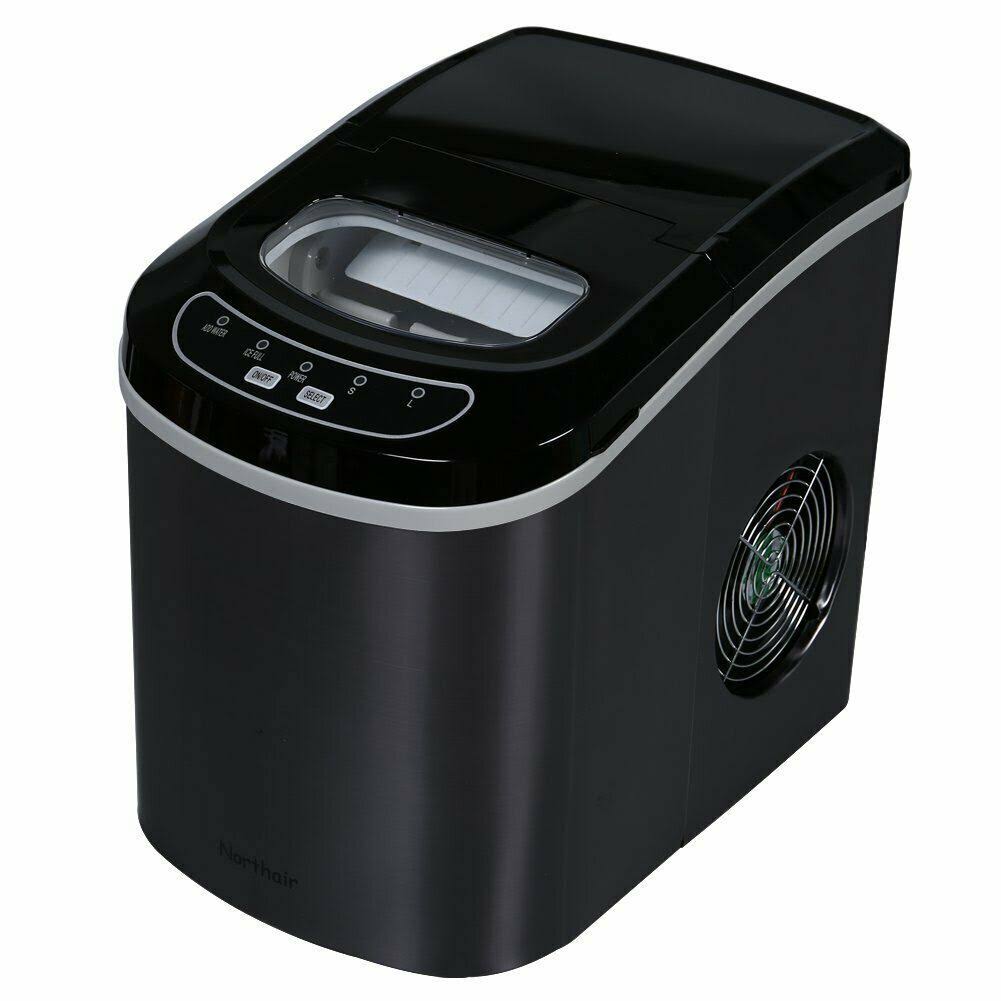 Stainless Steel Portable Countertop Ice Maker R8316