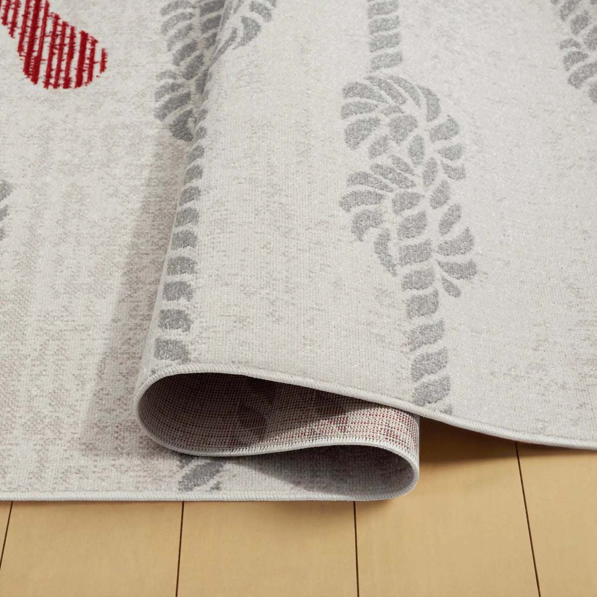 Ivory/Grey Indoor/Outdoor Area Rug L227