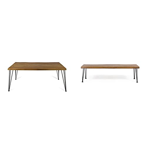 Acacia Wood Rectangular Patio Dining Table N600